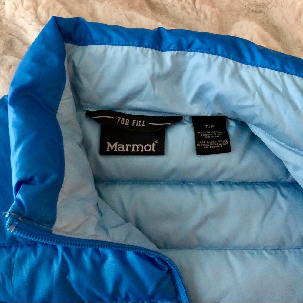 Marmot Jena Quilted 700 Down Vest Size Small - Picture 4 of 5